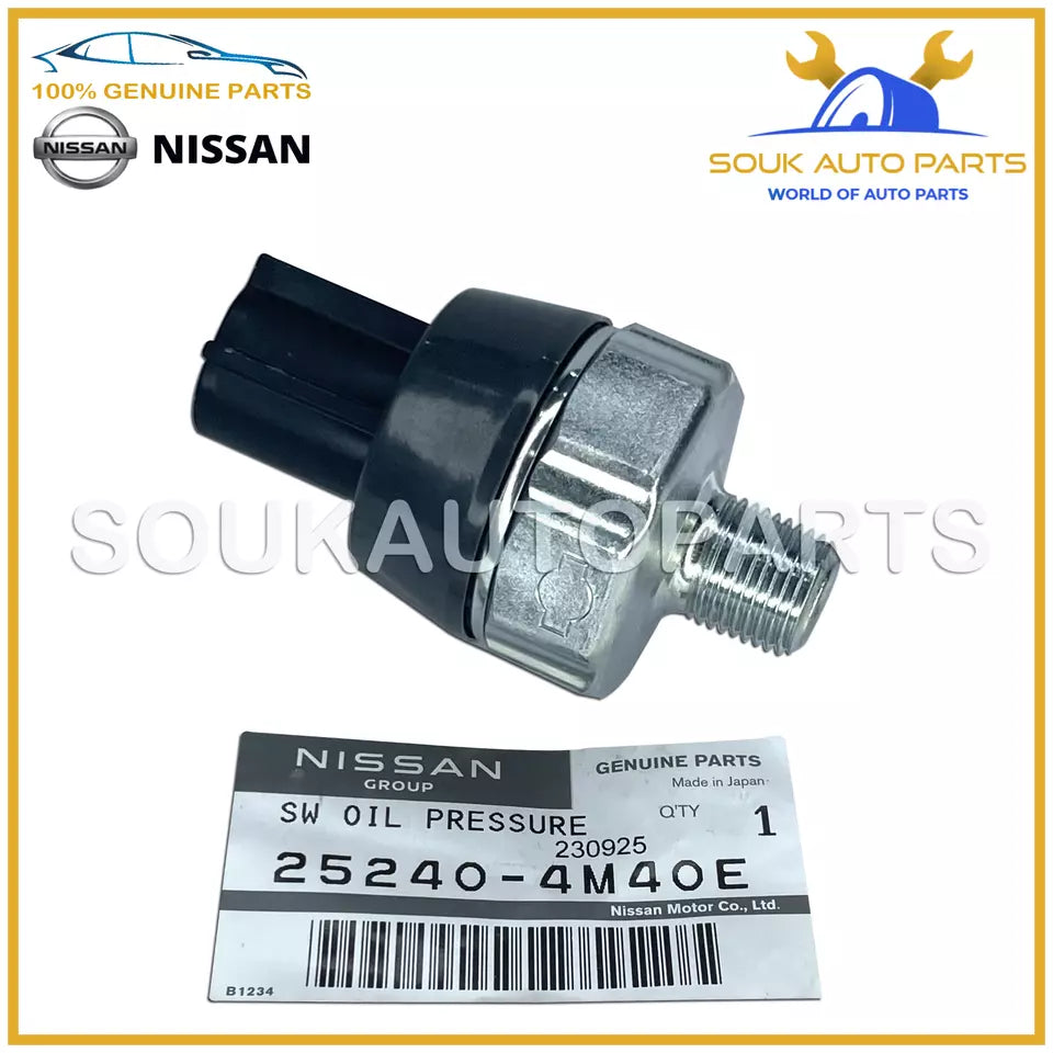 25240-4M40E Genuine Nissan SENSOR-OIL PRESSURE 252404M40E OEM M M35/45 Q50
