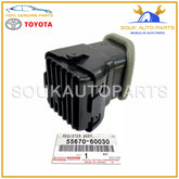 55670-60030 Genuine Toyota REGISTER ASSY, INSTRUMENT PANEL, NO.3 5567060030 OEM