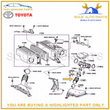 17882-20140 Genuine Toyota HOSE, AIR CLEANER, NO.2 1788220140 OEM