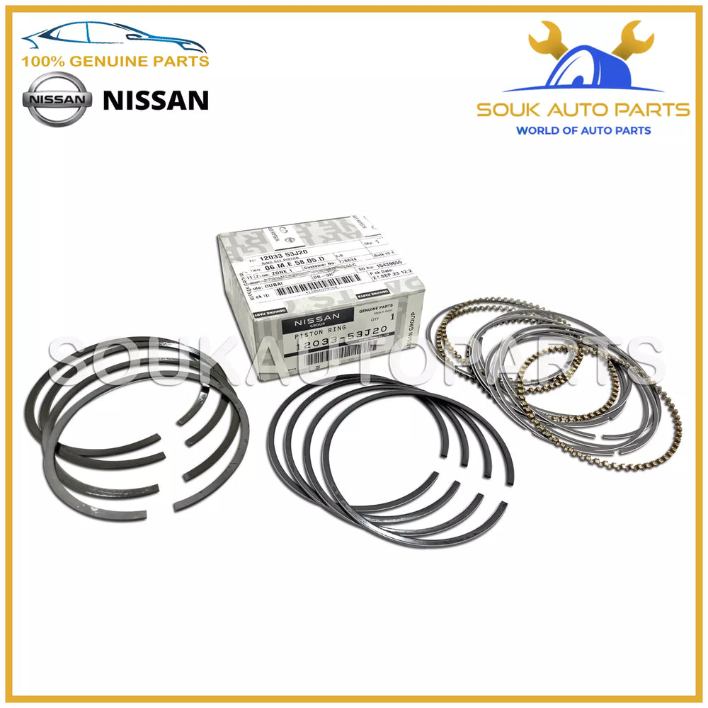 12033-53J20 Genuine Nissan SR20DET SR20DE RING SET, PISTON 86mm Infiniti G20