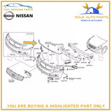 65820-JK01C Genuine Nissan FRONT BUMPER RUBBER SEAL STRIP 65820JK01C OEM