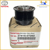 27415-0T060 Genuine Toyota PULLEY, ALTERNATOR W/CLUTCH COROLLA RAV4 LEXUS NX300h