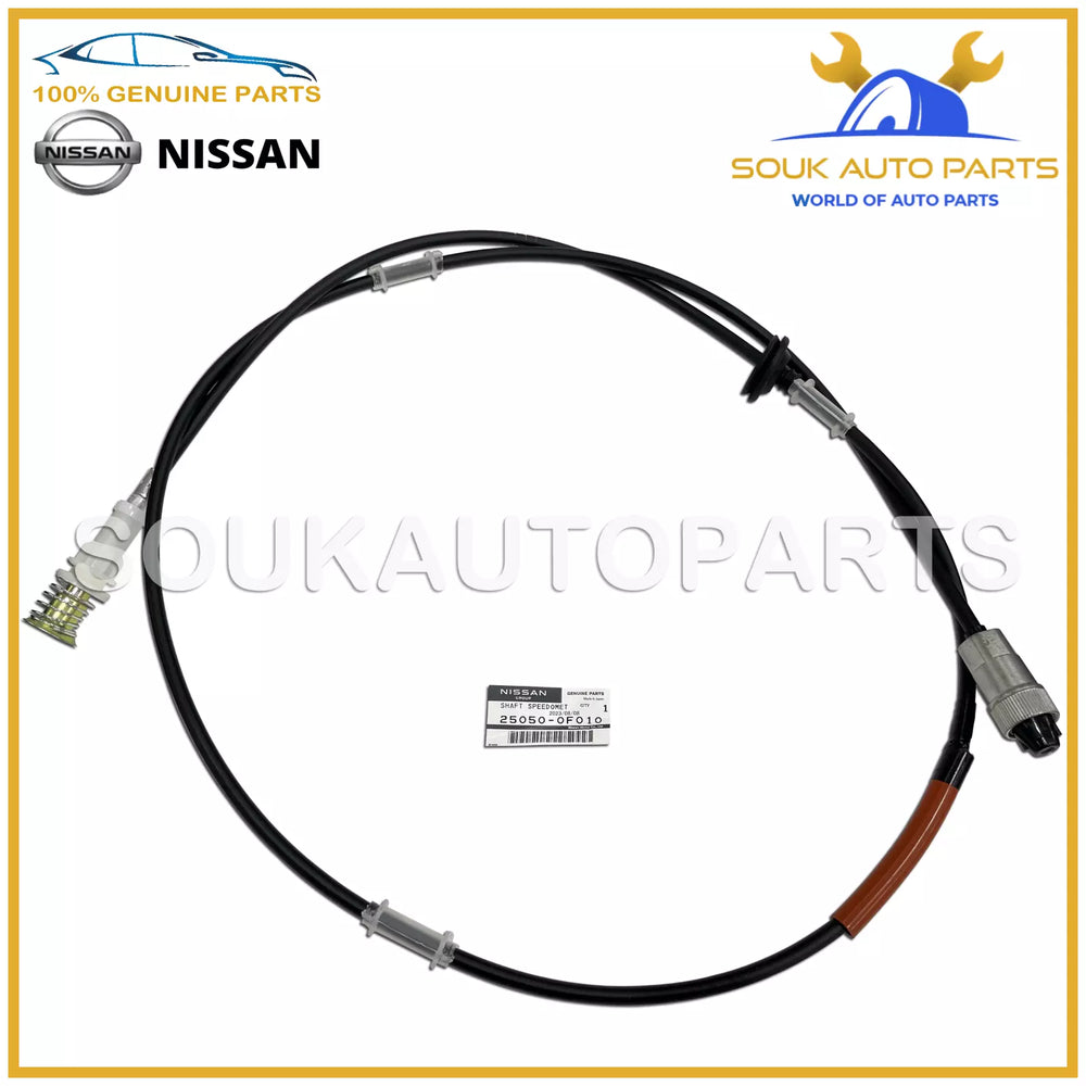 25050-0F010 Genuine Nissan SHAFT ASSY-FLEXIBLE, SPEEDOMETER 250500F010 OEM