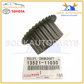 13521-11030 Toyota GENUINE CRANKSHAFT TIMING PULLEY 1352111030 OEM COROLLA 4E 5E