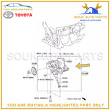 15100-37030 Genuine Toyota OIL PUMP 1ZR 2ZR 3ZR 1510037030 OEM YARIS COROLLA