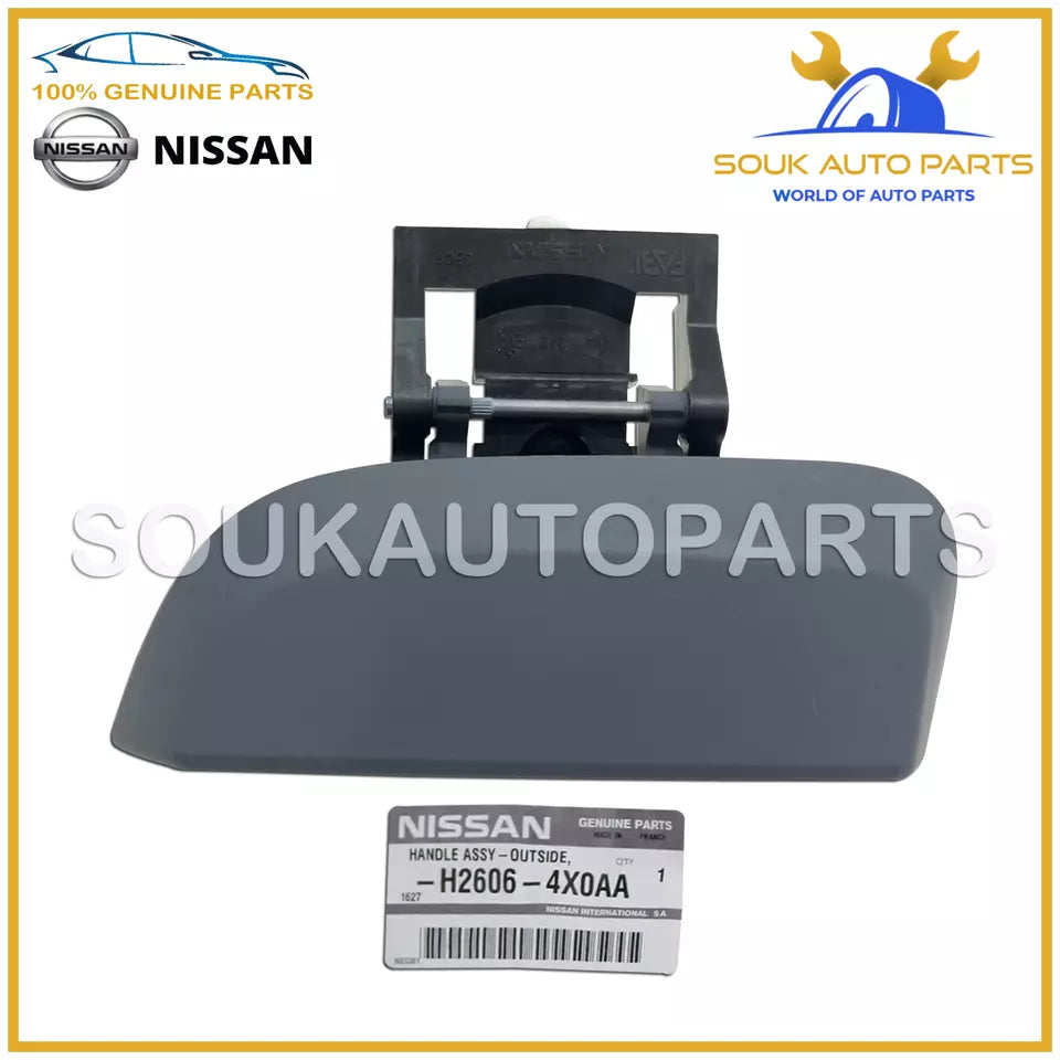 H2606-4X0AA Genuine Nissan HANDLE ASSY-REAR DOOR OUTSIDE, RH H26064X0AA OEM