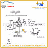 15100-11110 Genuine Toyota OIL PUMP 4EFE 5EFE 1510011110 OEM PASEO COROLLA