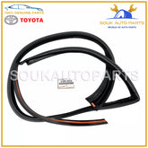 67888-50030 Genuine Toyota REAR DOOR UPPER WEATHER STRIP (LH) 6788850030 OEM