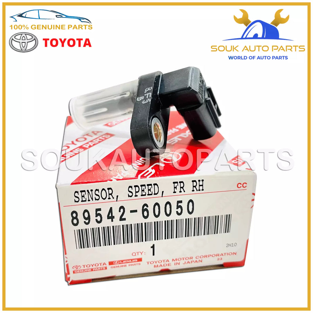 89542-60050 Genuine Toyota SENSOR SPEED RIGHT FRONT & REAR 8954260050 OEM