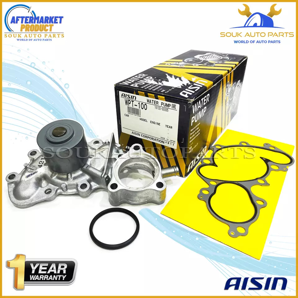 16100-69395 WATER PUMP For Toyota LAND CRUISER HILUX 4RUNNER 5VZ-FE AISIN WPT100