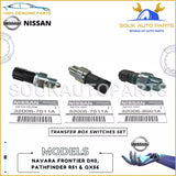 32005-7S11A 32006-7S11A 32006-8S01A NISSAN GENUINE TRANSFER BOX SWITCHES SET