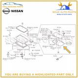 73872-01M05 Genuine Nissan SUNROOF PROTECTOR SEAL WEATHER STRIP GASKET