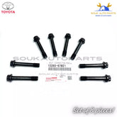 13265-67021 x8 Genuine Toyota BOLT, CONNECTING ROD 1326567021 OEM