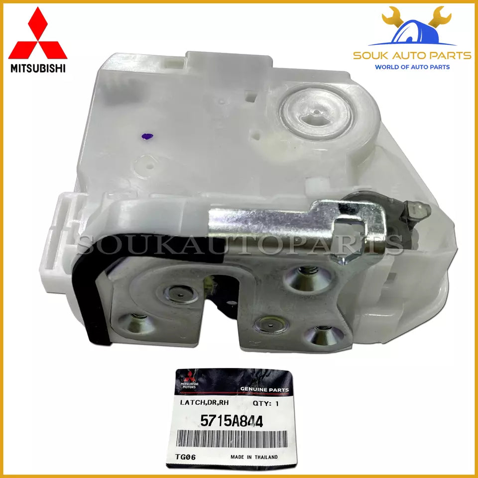 5715A844 Genuine Mitsubishi LATCH, FR DOOR, RH