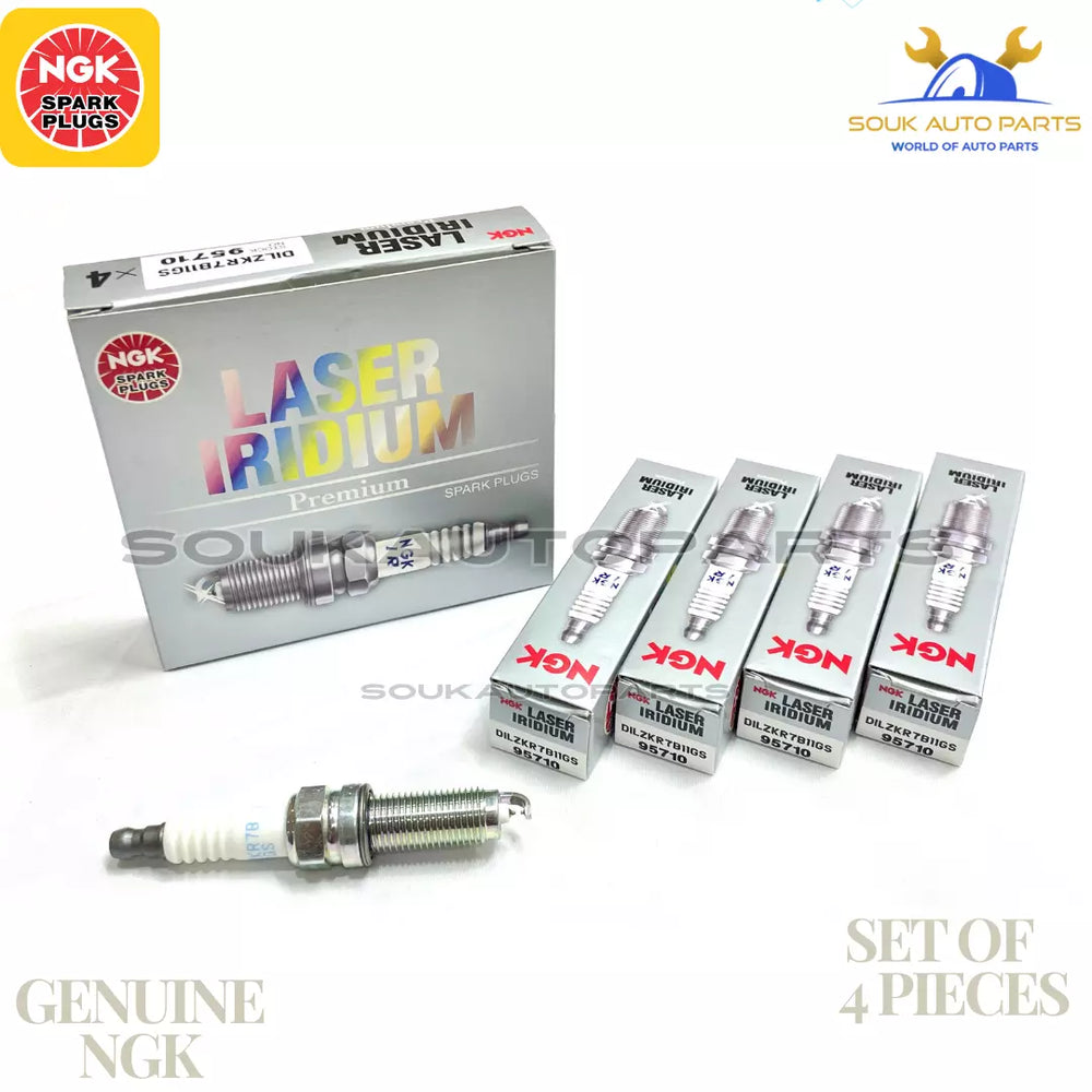DILZKR7B11GS NGK 95710 SPARK PLUGS SET OF 4 LASER IRIDIUM Genuine Japan 4PK