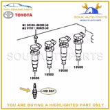 90919-01217 Genuine Toyota SPARK PLUG SET SET OF 4 PCS SK16R11 IRIDIUM