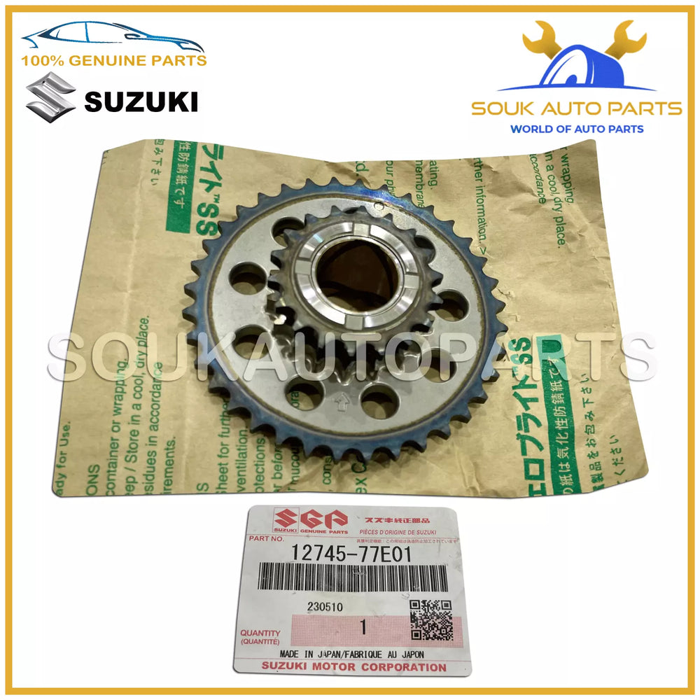 12745-77E01 Genuine Suzuki SPROCKET, IDLER 1274577E01 OEM VITARA SX4 ESCUDO