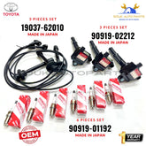 Toyota OEM IGNITION COIL, SPARK PLUGS & WIRES SET LC PRADO GRANVIA T100