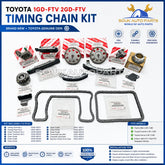 Genuine Toyota Timing Chain Kit for Hilux Fortuner 1GD-FTV 2GD-FTV 2.4L 2.8L