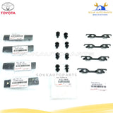 75596-35030 Genuine Toyota ROOF RACK REMOVAL KIT W/COVERS 4RUNNER 04-18 RAV4 06-18 BLACK