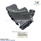 82663-50091 Genuine Lexus LS460 LS600h Engine Room Fuse Box Lower Case Cover OEM