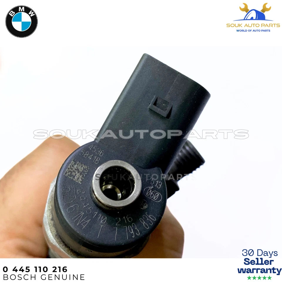 0 445 110 216 Genuine Bosch Diesel Injector Set of 4 BMW 320d 330d 520d 530d X5