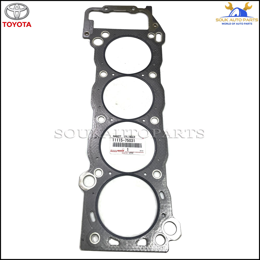 11115-75031 Genuine Toyota GASKET, CYLINDER HEAD 1111575031 OEM COASTER
