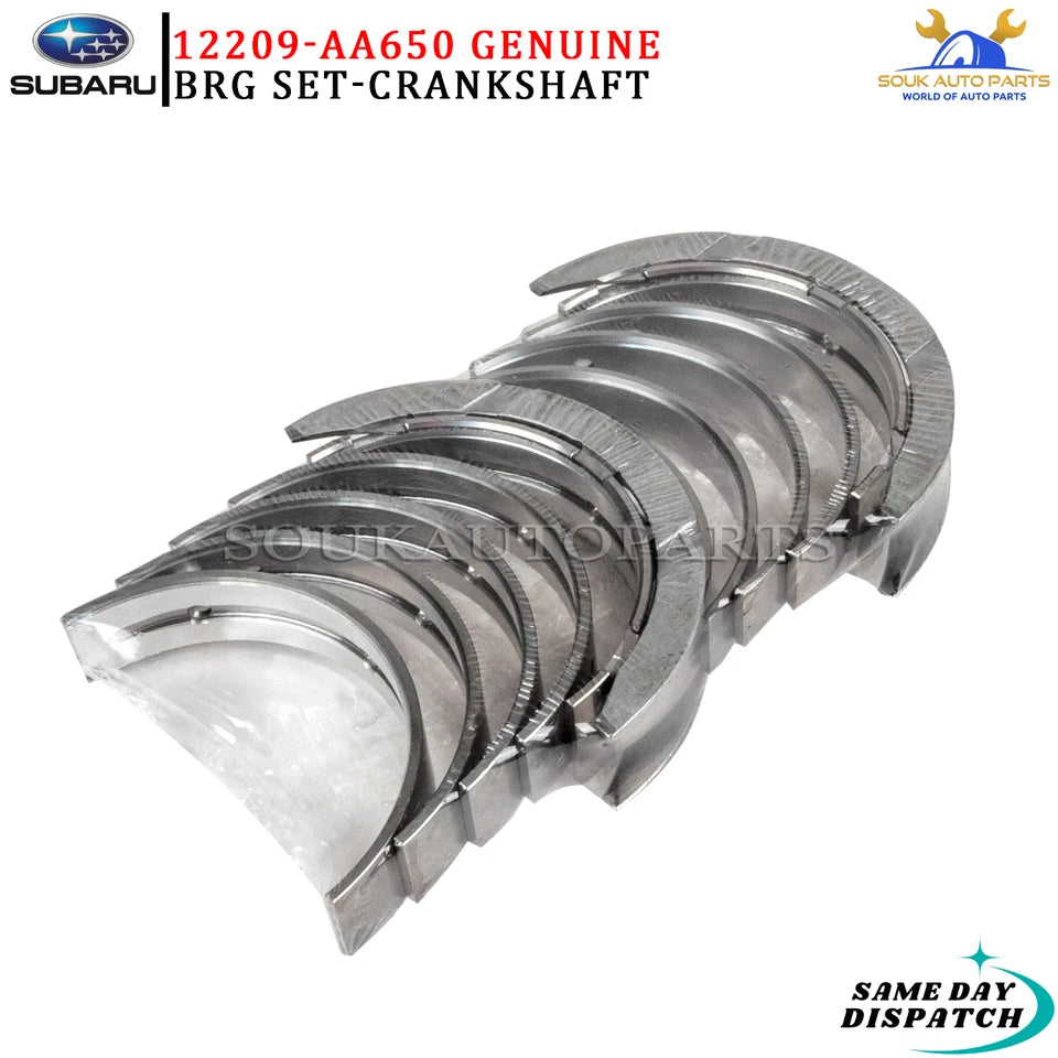 12209-AA650 Genuine Subaru BRG SET-CRANKSHAFT 12209AA650 OEM