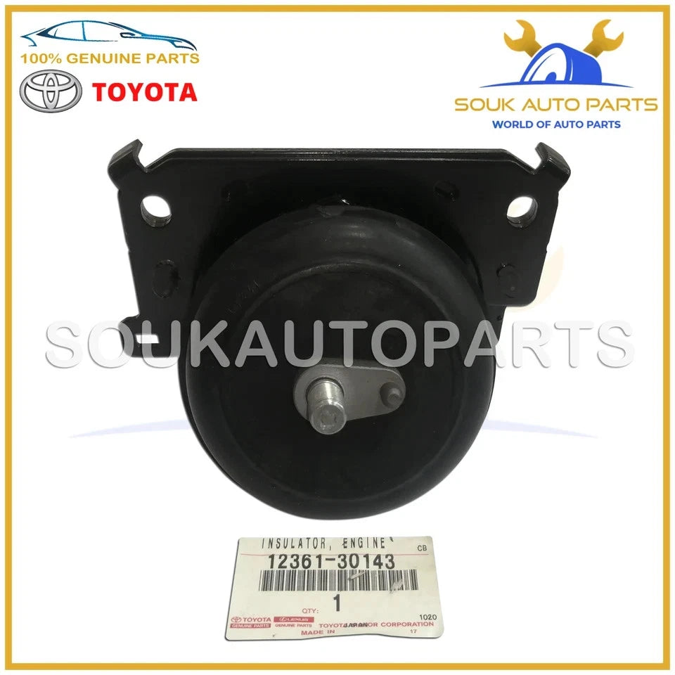 12361-30143 Genuine Toyota FRONT INSULATOR, ENGINE MOUNTING SET 1236130143 OEM