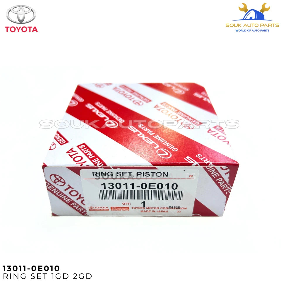 13011-0E010 Genuine Toyota Fortuner Piston Ring Set 1GD-FTV 2.8L 2GD-FTV 2.4L