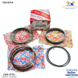 13011-51032 Genuine OEM RING SET, PISTON 1VD-FTV For LAND CRUISER LX450D 4.5Ltr