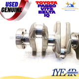 13401-40020 CRANKSHAFT W/BEARINGS Toyota 1KR-FE For PASSO VITZ 1.0Ltr PETROL