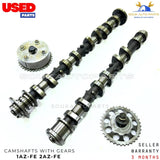 CAMSHAFTS INLET & EXHAUST WITH GEARS 1AZ-FE 2AZ-FE For Toyota CAMRY 2.0 & 2.4L