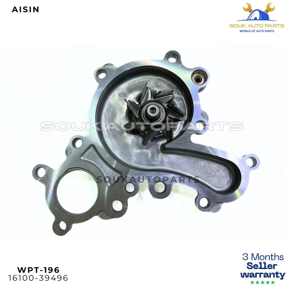 16100-39496 AISIN WATER PUMP 3UR-FE For TOYOTA LEXUS LX570 TUNDRA SEQUOIA 5.7Ltr