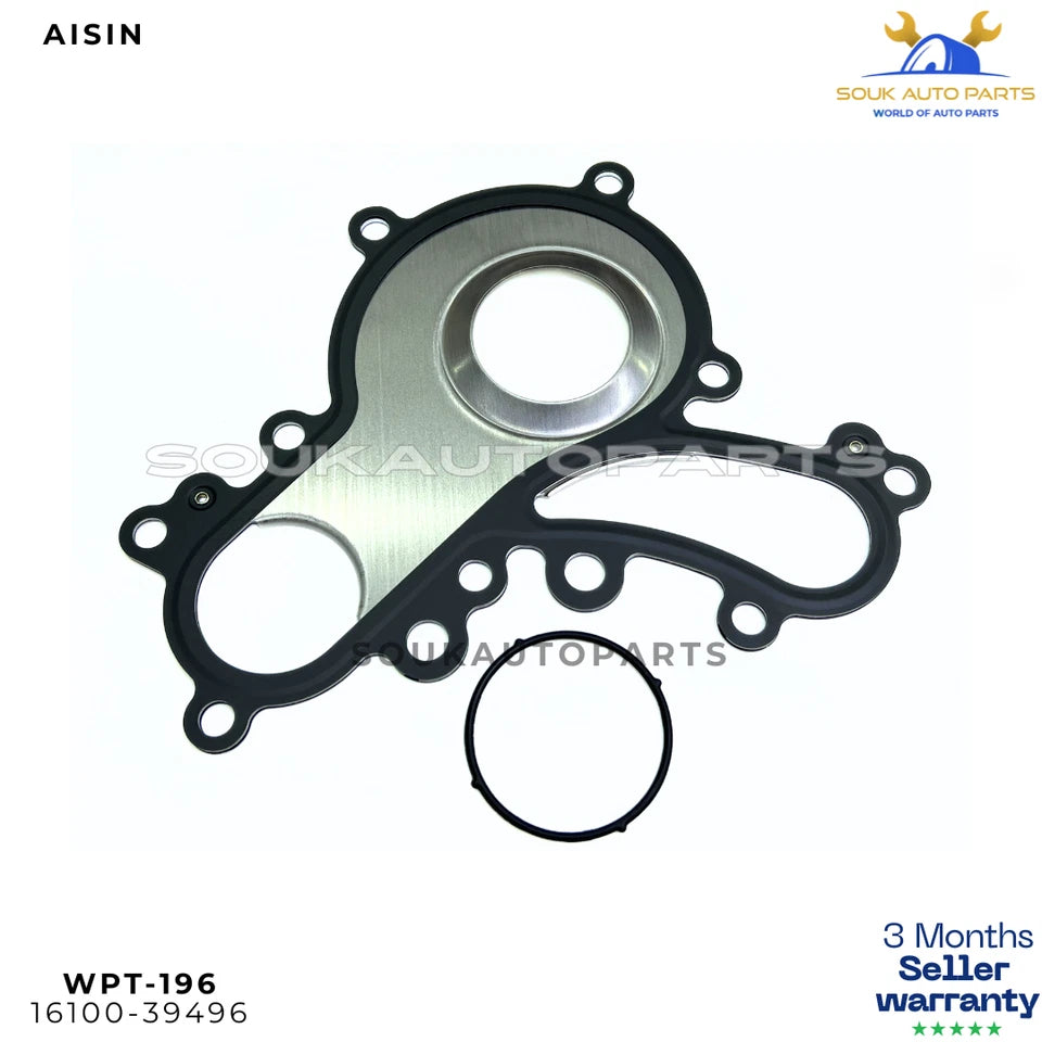16100-39496 AISIN WATER PUMP 3UR-FE For TOYOTA LEXUS LX570 TUNDRA SEQUOIA 5.7Ltr