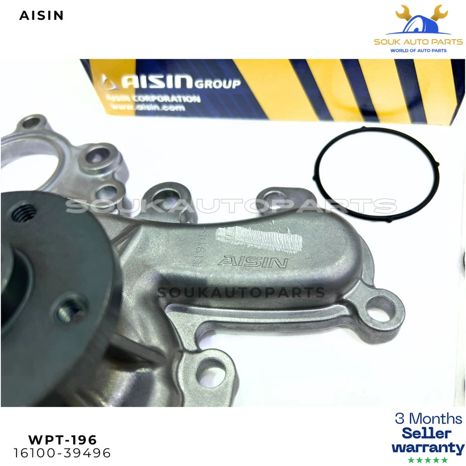 16100-39496 AISIN WATER PUMP 3UR-FE For TOYOTA LEXUS LX570 TUNDRA SEQUOIA 5.7Ltr