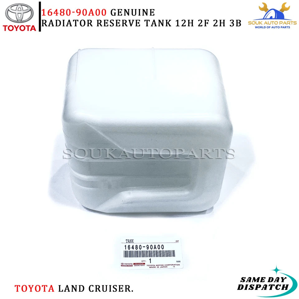 16480-90A00 Genuine Toyota RADIATOR RESERVE TANK 12H 2F 2H 3B For Land Cruiser