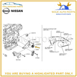 11925-5X20A Genuine Nissan Infiniti IDLER PULLEY ASSY For Q70 V9X 3.0L V6 DIESEL
