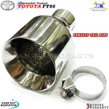 TOYOTA EXHAUST TAIL PIPE BAFFLE MUFFLER CUT TIP For Toyota FT86