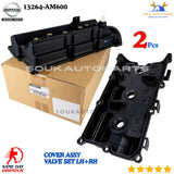 13264-AM600 x 2 Genuine Nissan COVER ASSY-VALVE SET LH+RH 13264AM600 OEM