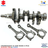 CRANKSHAFT, CON ROD & BEARING SET F6A For Suzuki Carry DA51T DB51T DC51T DB52T