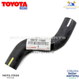 16573-17020 Genuine Toyota HOSE, RADIATOR NO.3 For Toyota Coaster