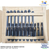 90910-02145 & 90910-02146 HEAD BOLT SET 1KD-FTV Set of 18 PCS Toyota LC PRADO