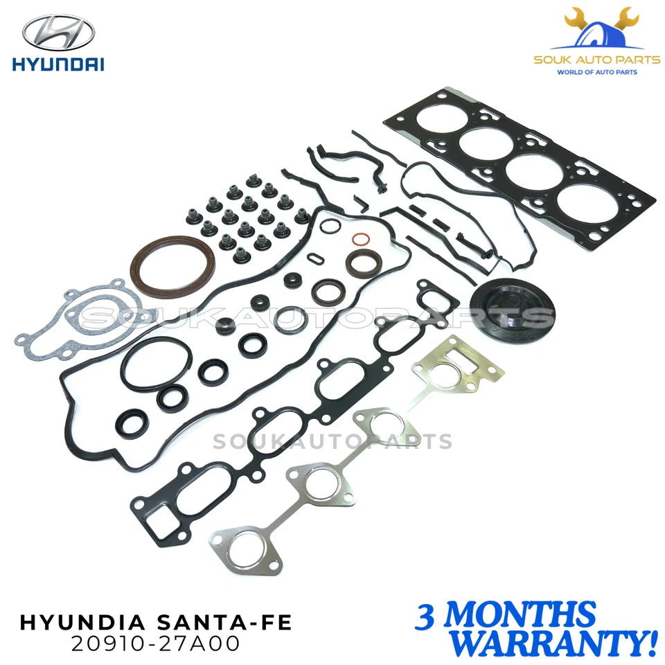 20910-27A00 FULL GASKET KIT D4EA For Hyundai SANTAFE TUCSON ELANTRA 2.0Ltr