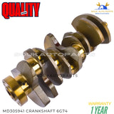 MD305941 Crankshaft 6G74 For Mitsubishi Pajero Montero Challenger Diamante
