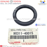 90311-40015 GENUINE Toyota SEAL, OIL (FOR CAMSHAFT) For CARINA COROLLA 4A-GE