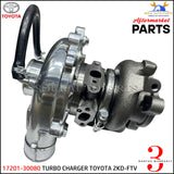 17201-30080 TURBO CHARGER TOYOTA 2KD-FTV (WATER TYPE) For HIACE 2.5 LTR DIESEL