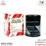 90915-YZZD4 Genuine Toyota OIL FILTER x 1 PC For Hilux Landcruiser & Prado V6 V8