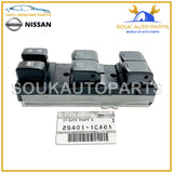 25401-1CA6A Genuine Nissan MAIN POWER WINDOW MASTER SWITCH Infiniti FX35/37/50