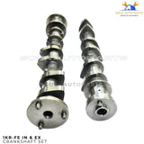 13501-0Q010 & 13502-0Q010 Genuine Toyota 1KR-FE Used OEM CAMSHAFT SET Aygo Yaris